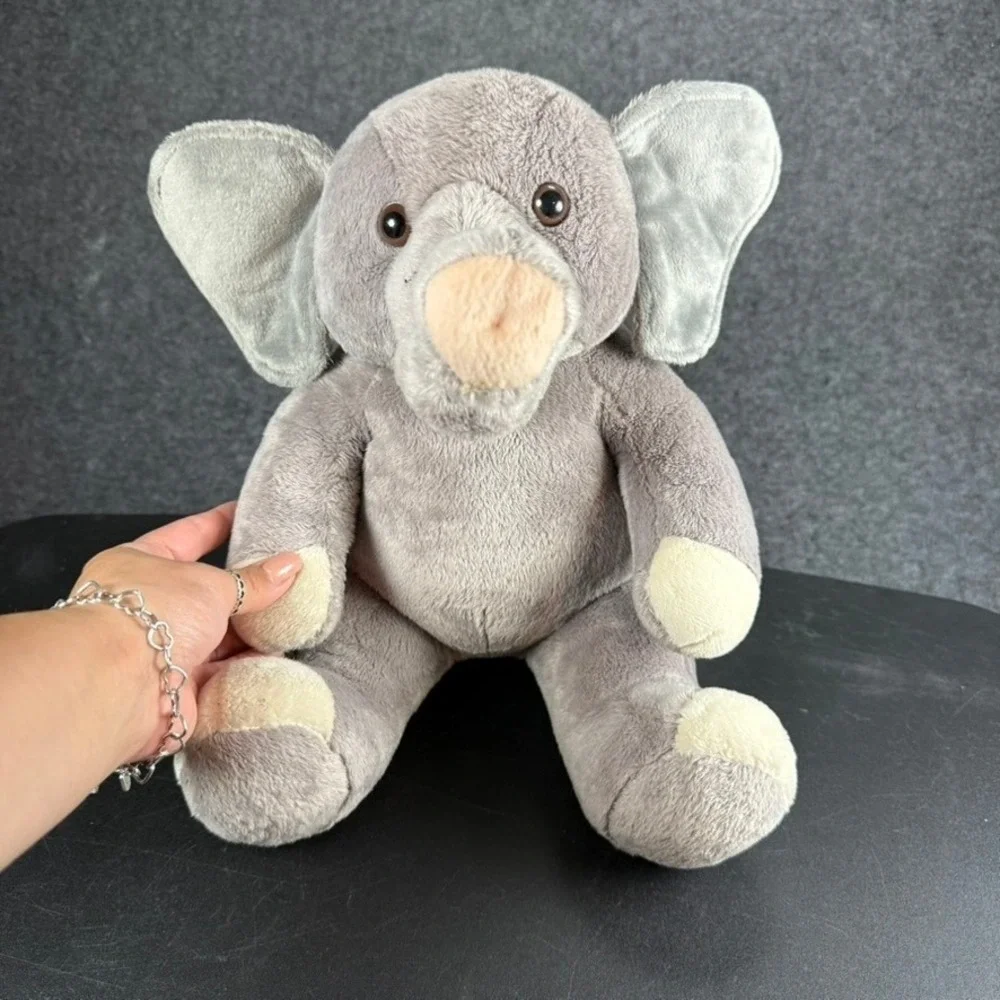 RETIRED Build-A-Bear Workshop Plush Elephant Gray Stuffed‎ Animal Toy